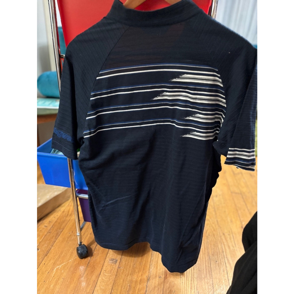 Men's Munsingwear Shirt, Size L, Navy - Picture 6 of 6